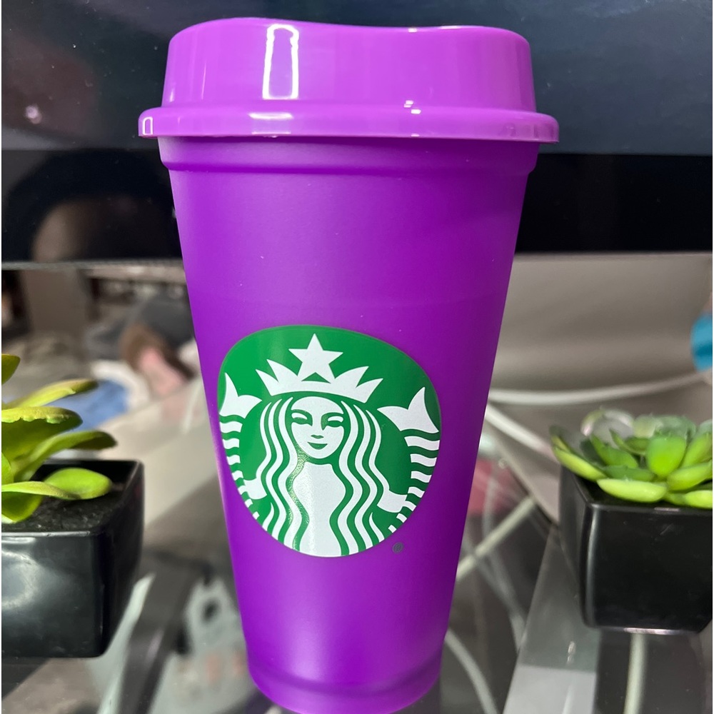 Color changing lid hot cup